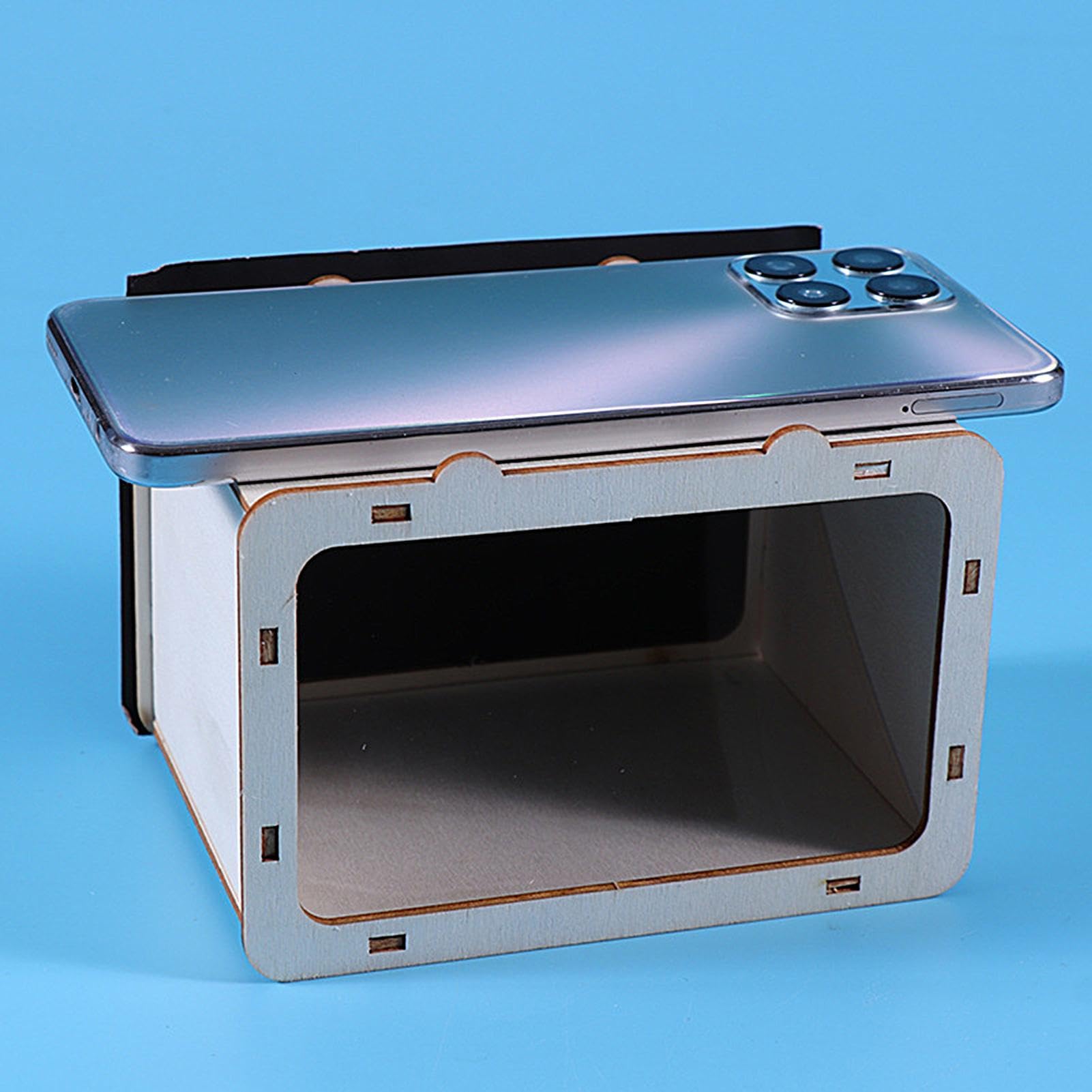 3D Holographic Phone Projector - Portable Smartphone Hologram Display Stand for Home Cinema, Interactive Cartoons & Personal Entertainment | Perfect for Parties, Presentations, and Educational Demonstrations