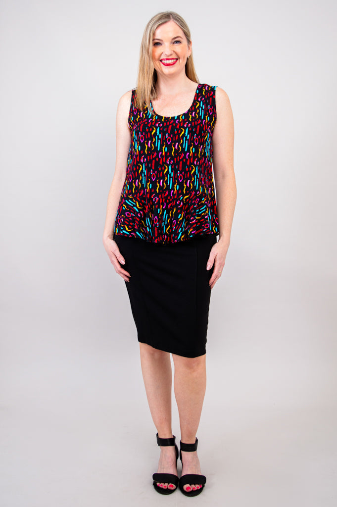 Ginny Tank Top - Breathable Linen Bamboo Blend - Perfect for Yoga, Beach & Summer Outfits