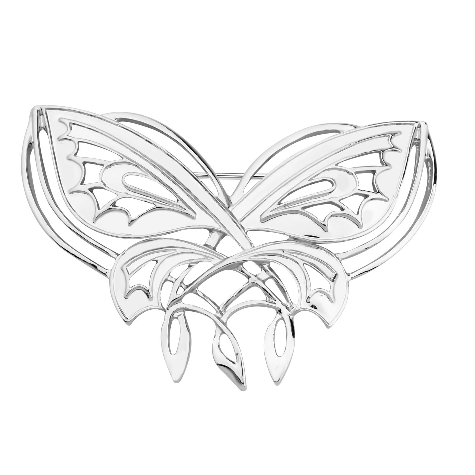 UJIMS Elven Green Leaf Pin Brooch - Lord of the Rings Inspired Jewelry for Women, Arwen Evening Star Butterfly Brooch for Movie Fans & BFF Gifts | Perfect for Cosplay, Themed Parties & Fantasy Fashion Accessories