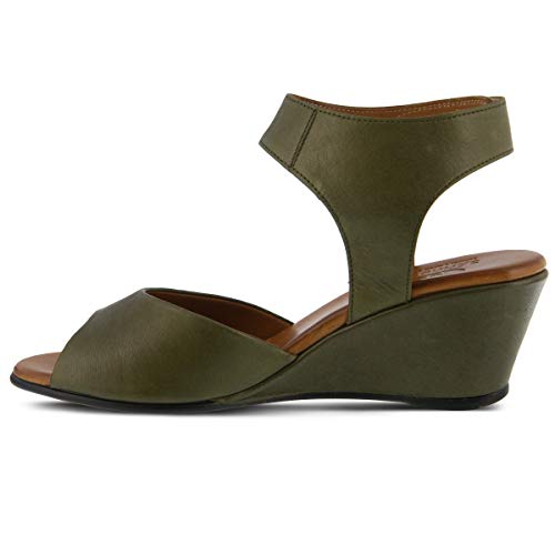 Spring Step Women's Marjory Comfortable Wedge Sandals - Stylish & Supportive for Summer, Beach, and Casual Outings