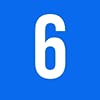 C. Blue - 6in