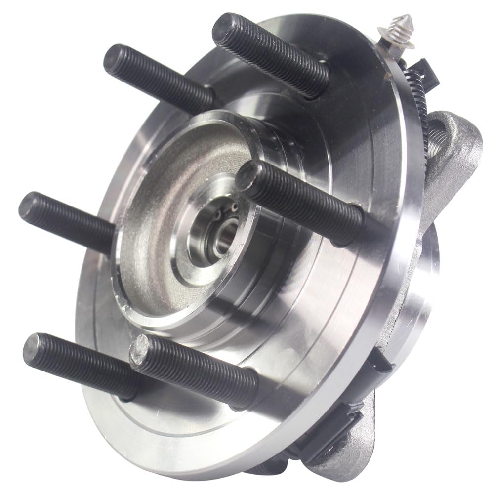 515158 Front Wheel Hub Assembly 4WD with ABS - Compatible with Ford Expedition & Lincoln Navigator - 6 Lug Wheel Bearing and Hub Replacement - Perfect for Off-Roading, Towing & Heavy-Duty Use
