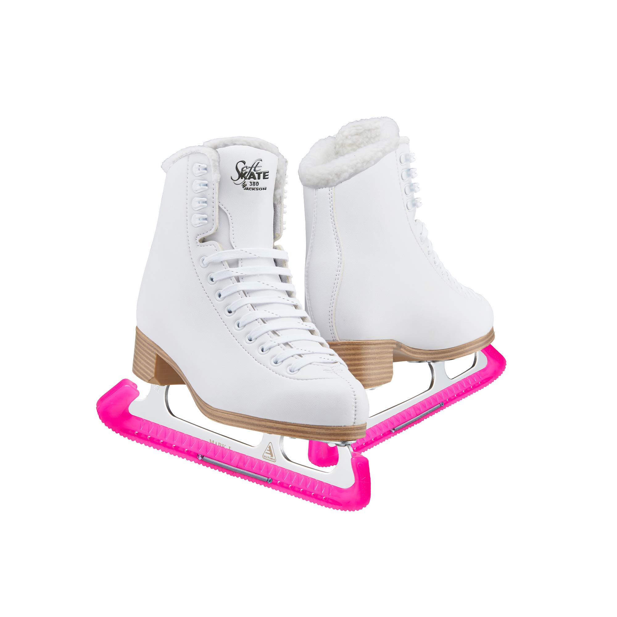 Jackson Classic 380 Women's & Girls' Figure Skates - Professional Ice Skating Boots for Beginners & Recreational Use (Ideal for Practice, Lessons & Ice Rink Fun)