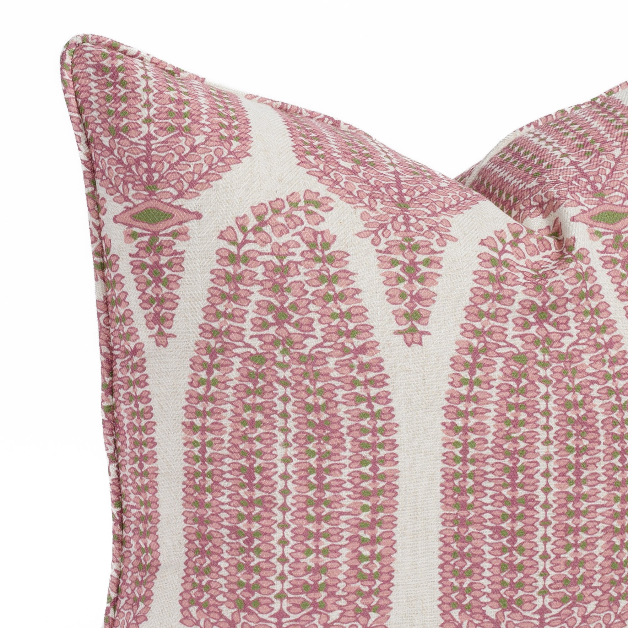 Georgia 20x20 Decorative Throw Pillow Cover - Soft Orchid Pink Cushion for Sofa, Bed & Home Decor