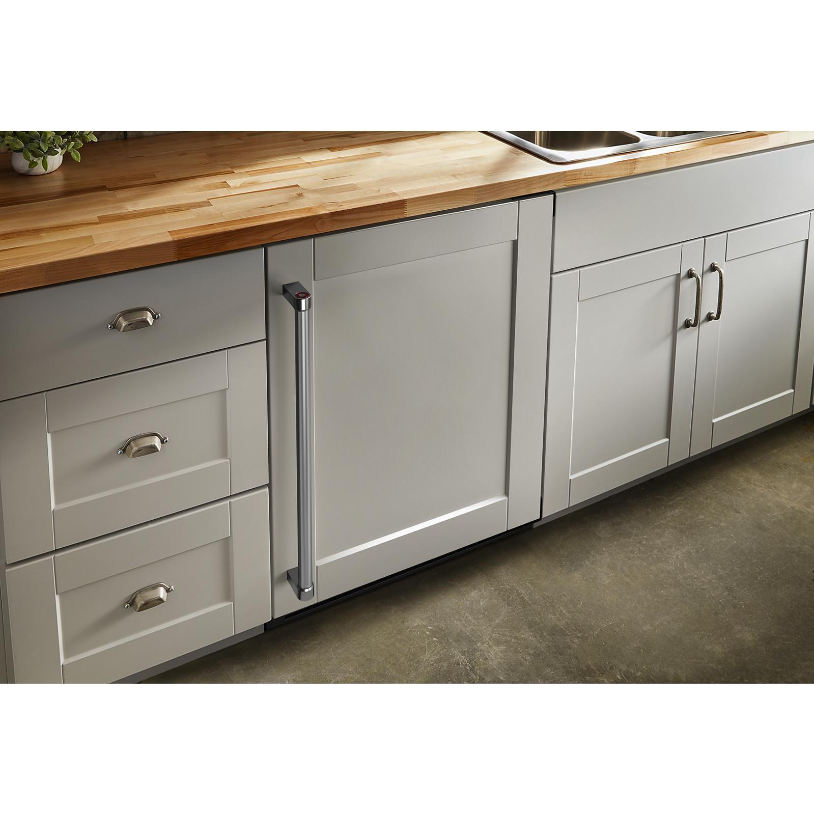 KitchenAid 24-Inch Compact Refrigerator with 5.0 cu. ft. Capacity - Perfect for Dorms, Offices, and Small Apartments - KURR114KPA