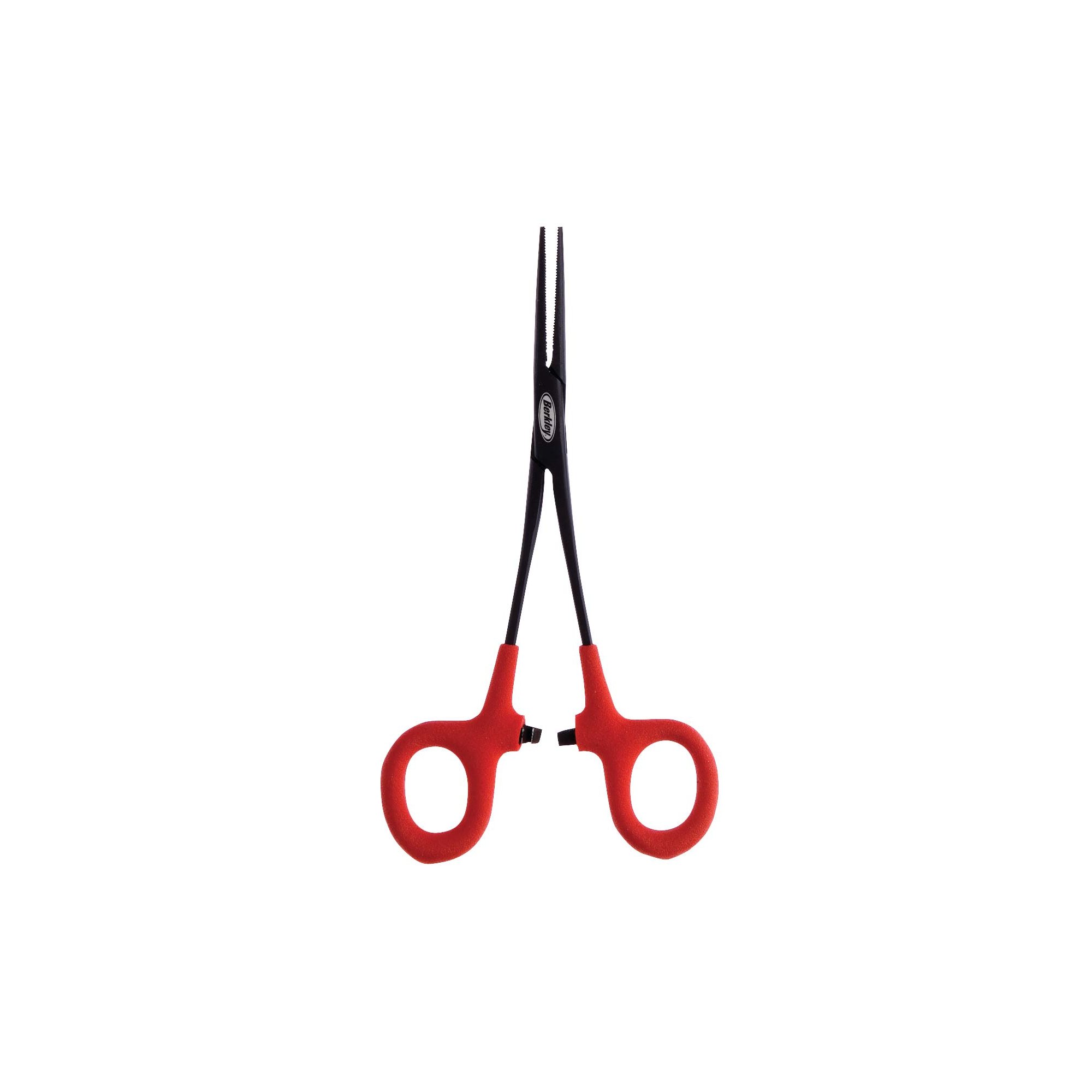 Berkley 6 Inch Hemostat Pliers - Surgical Forceps for Fishing, First Aid, Crafting & Jewelry Making - Red Medical Clamp Tool