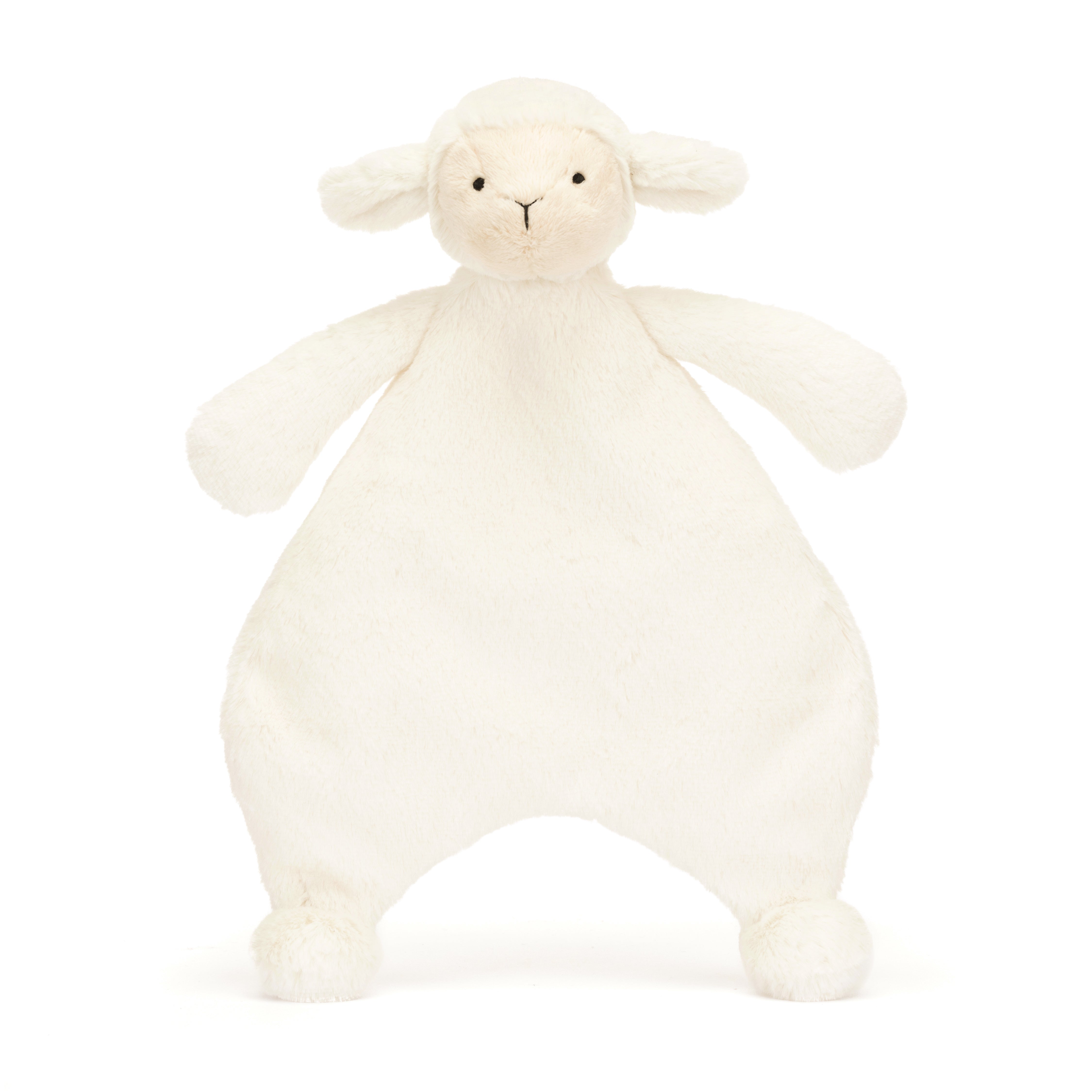 Jellycat Bashful Lamb Soft Toy - Ultra Plush Stuffed Animal for Babies & Kids | Perfect for Cuddling, Nursery Decor, and Gifts