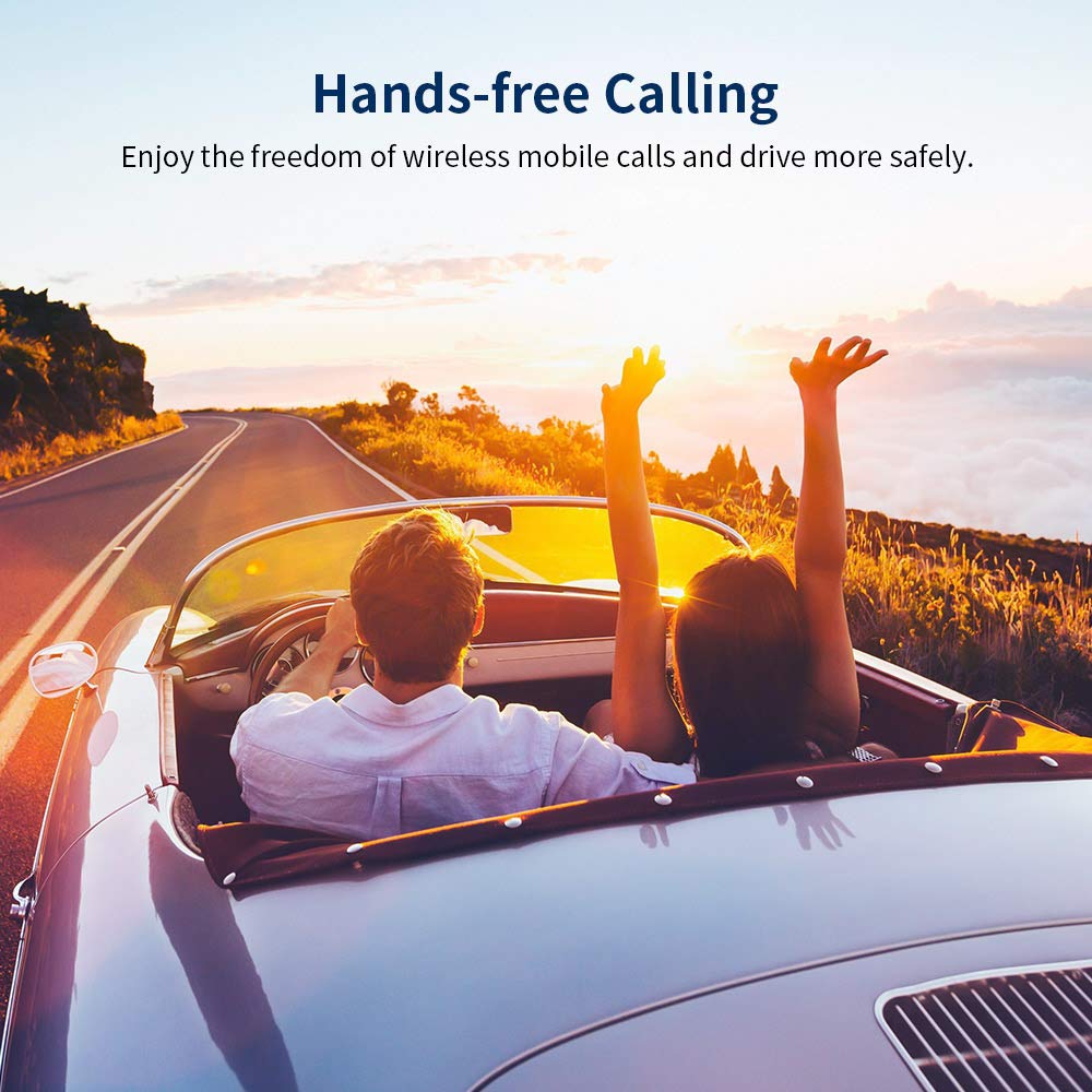 ZeaLife Bluetooth FM Transmitter for Car - QC 3.0 Fast Charger with Hands-Free Calling & Music Player | Perfect for Road Trips & Commuting