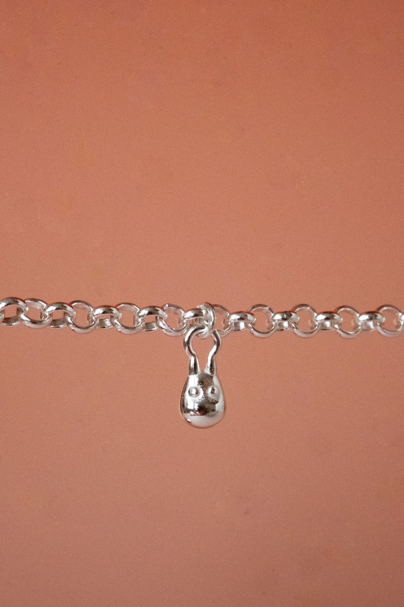 Totoro Charm Necklace - Sterling Silver Pendant for Anime Fans & Studio Ghibli Lovers - Perfect Gift for Birthday, Christmas & Cosplay Accessories