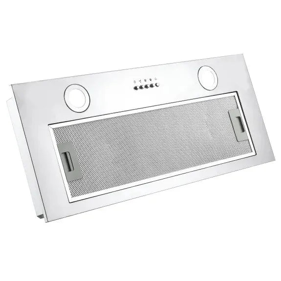Beko 70cm Undermount Range Hood - Stainless Steel BRH70UX | Powerful Kitchen Ventilation for Smoke & Odor Removal | Perfect for Modern Homes & Apartments