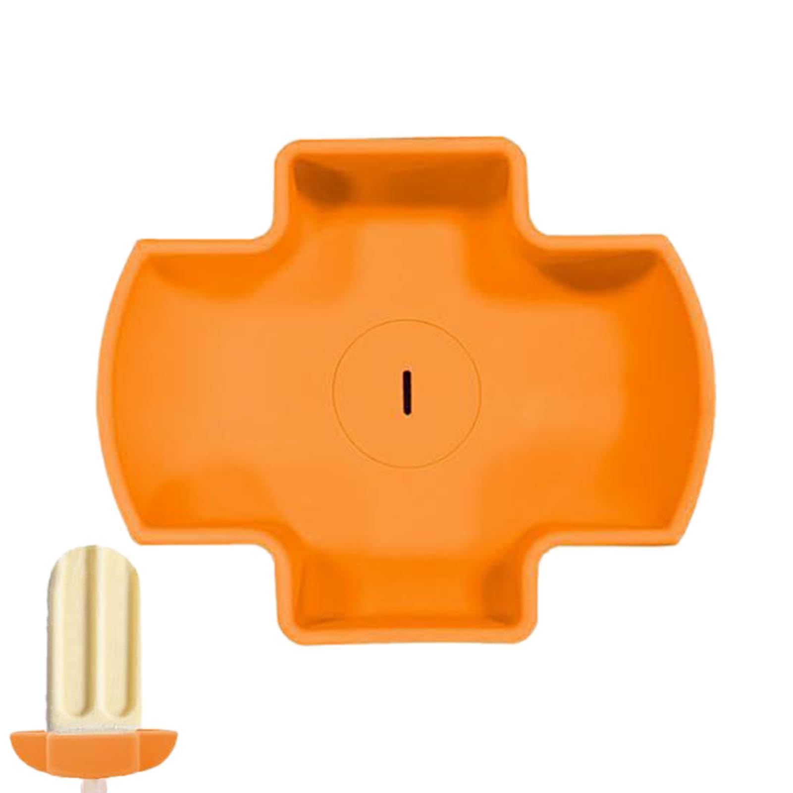 **Colorful Silicone Popsicle Holder - Drip-Free Ice Pop & Ice Cream Tray for Kids & Adults - Perfect for Home, Kitchen, Parties & Summer Treats**