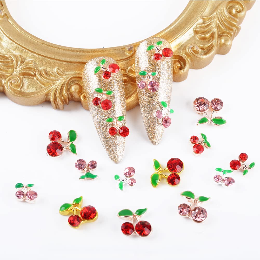 3D Nail Art Charms Rhinestones - 60pcs Alloy Crystal Diamonds Nail Studs with Glitter Design for DIY Nail Art, Manicure & Pedicure | Luxury Nail Accessories & Gems for Professional Salon, Home Use, Party & Wedding Nail Decoration