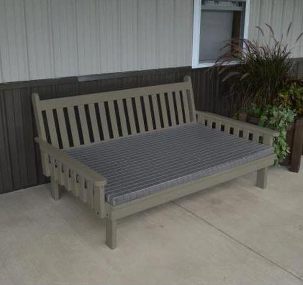 Yellow Pine Traditional English Daybed by A&L Furniture - Rustic Bedroom & Living Room Accent Piece for Cozy Home Decor