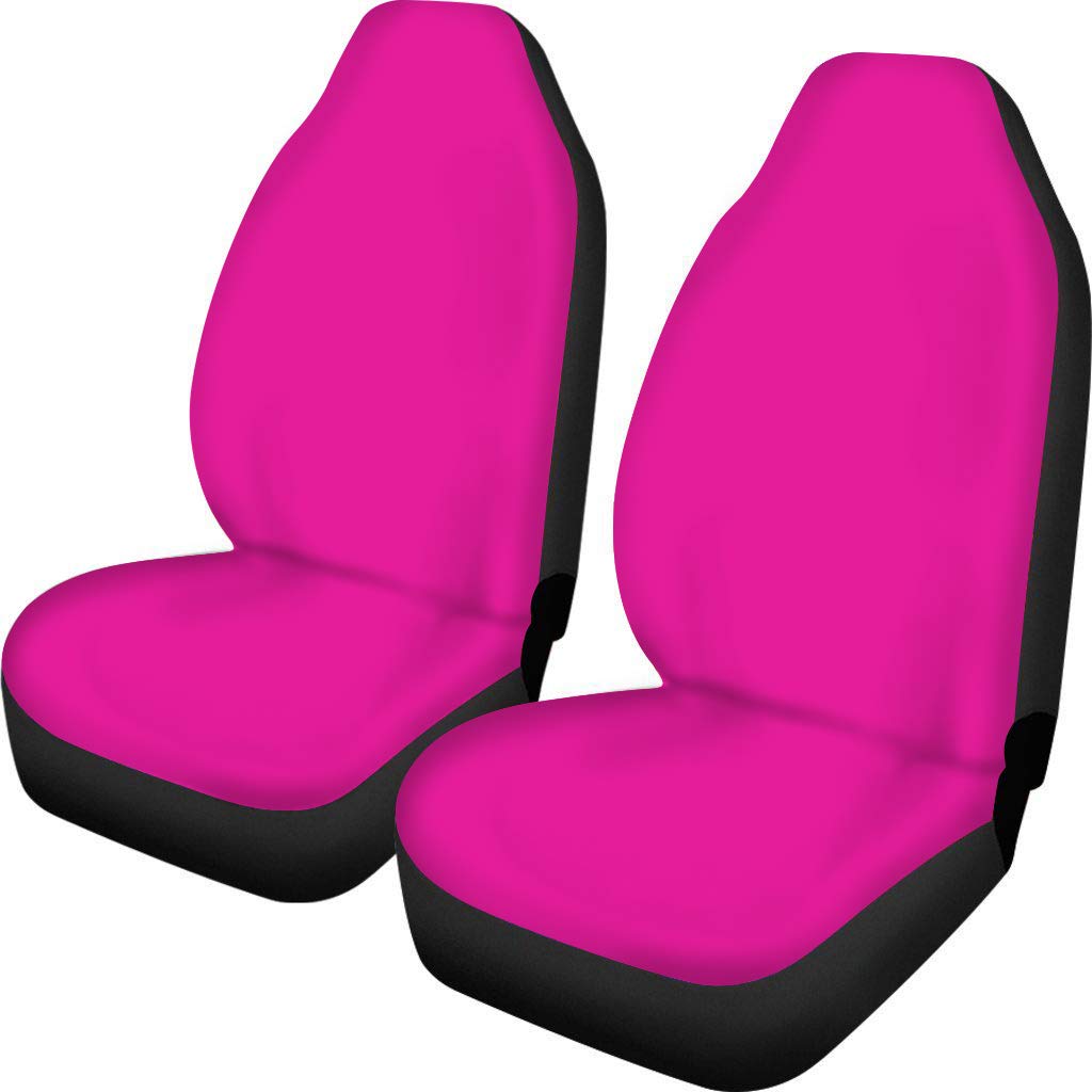 Premium Rose Red Car Seat Cover - Universal Fit Front Bucket Seat Protector with High Back Support | Waterproof & Non-Slip Car Seat Cushion for Cars, Trucks & SUVs | Perfect for Daily Commute, Road Trips & Pet Protection