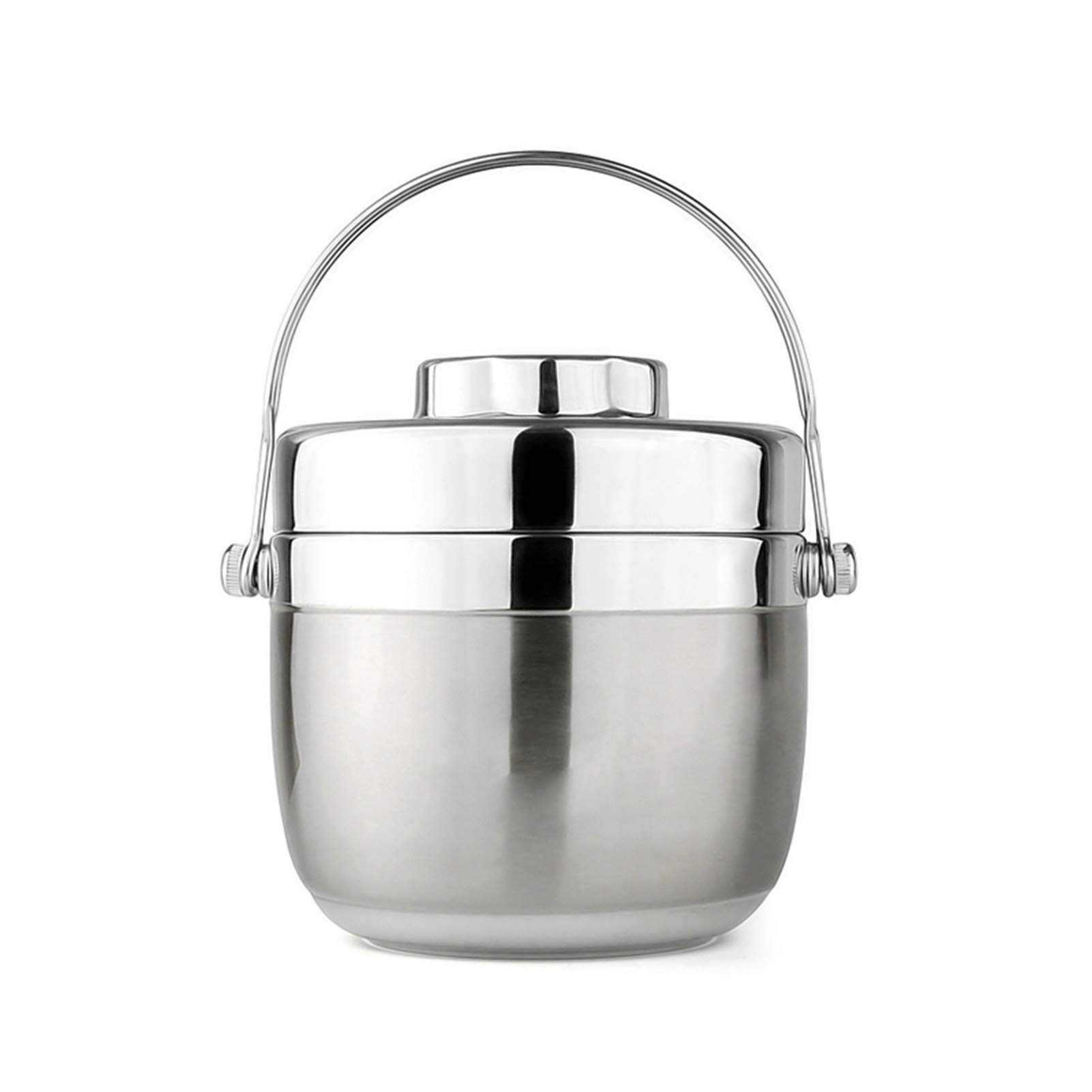 YUMEIGE Stainless Steel Insulated Lunch Box - Double Layer Leak Proof Thermal Food Container with Separate Compartments for Kids, Students & Office Workers | Keeps Meals Hot/Cold for Hours | Perfect for School, Work, Picnics & Travel