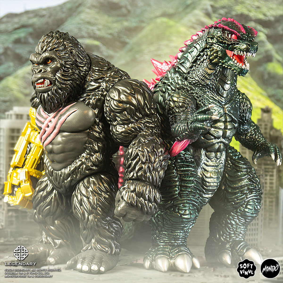 Godzilla x Kong: The New Empire Soft Vinyl Figure - Collectible Movie Monster Toy for Fans, Home Decor & Display | Perfect for Gifts, Collections & Movie Themed Rooms