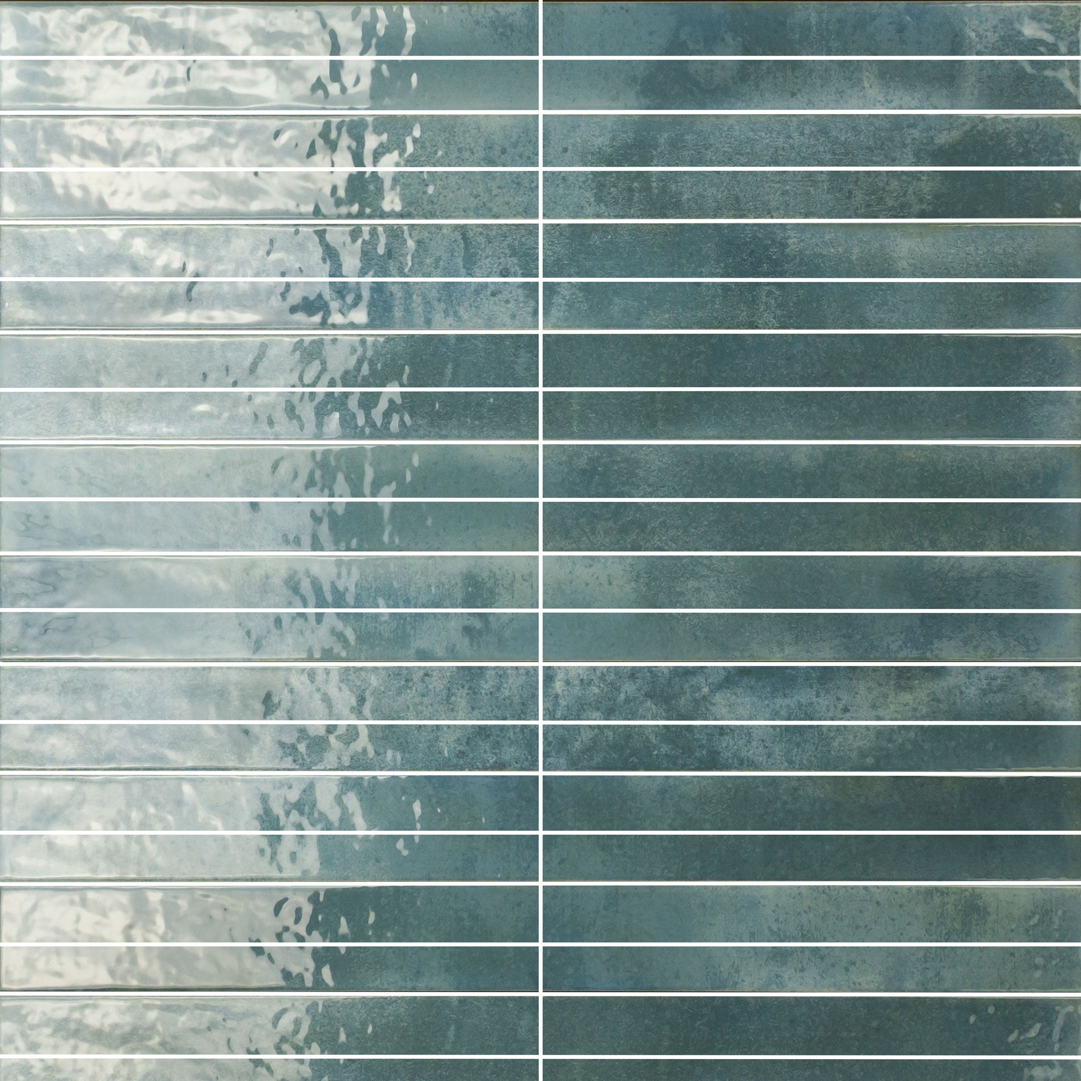 Makalu Zellige Porcelain Wall Tile - Spanish Chroma Handmade Glossy Finish for Kitchen Backsplash, Bathroom & Living Room Decor
