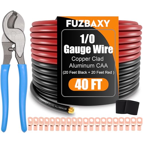 1/0 Gauge Wire with Cable Cutter