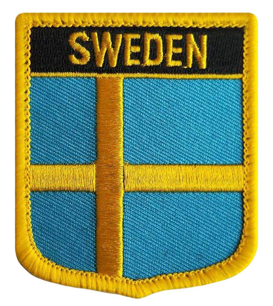 Sweden Tactical Patches - Iron On & Sew On Military Morale Badges for Jackets, Hats & Backpacks | Outdoor, Airsoft & Cosplay Use