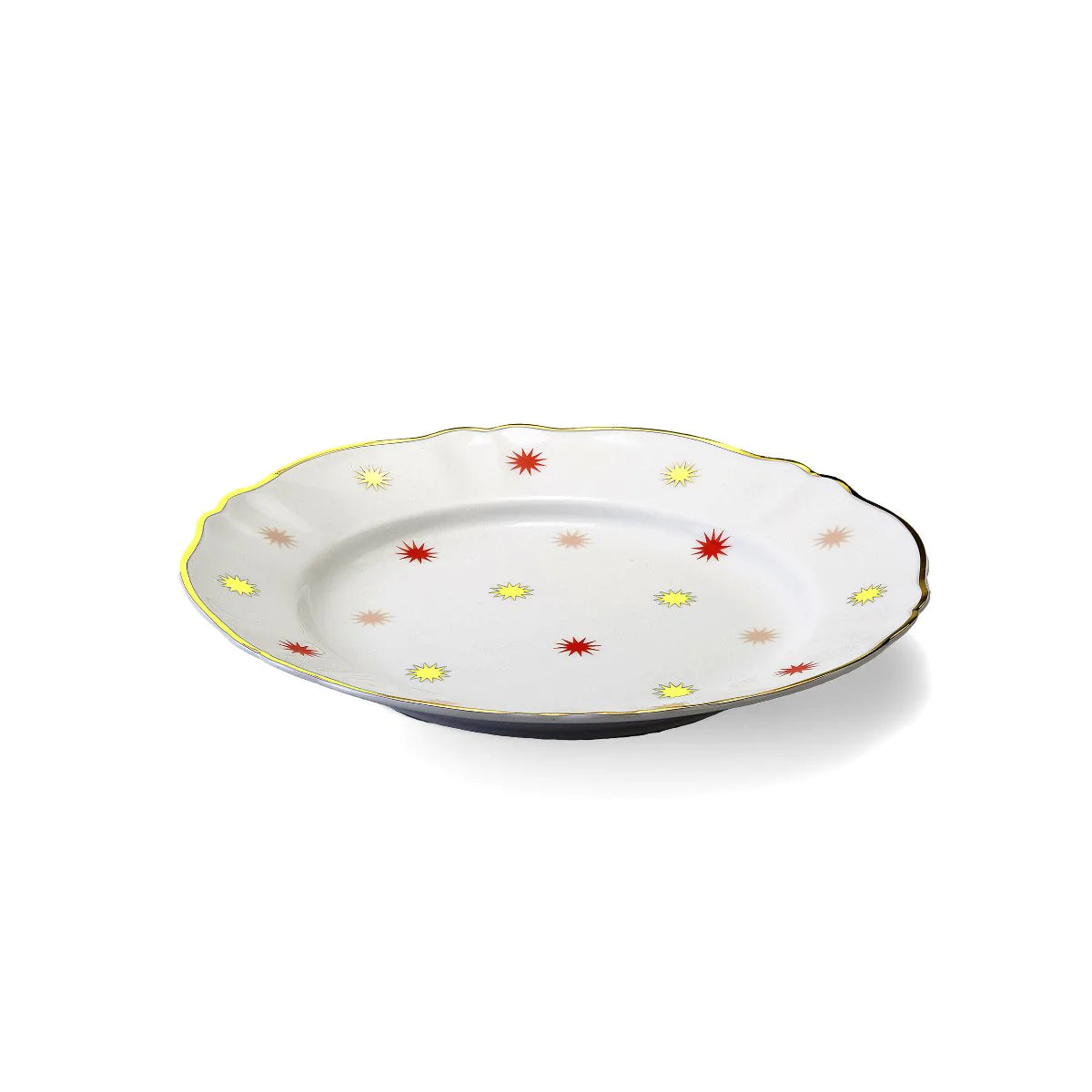 Bitossi Italy Abracadabra Dinnerware Set by La Tigre - Premium Ceramic Plates & Bowls for Elegant Dining, Perfect for Dinner Parties & Home Decor