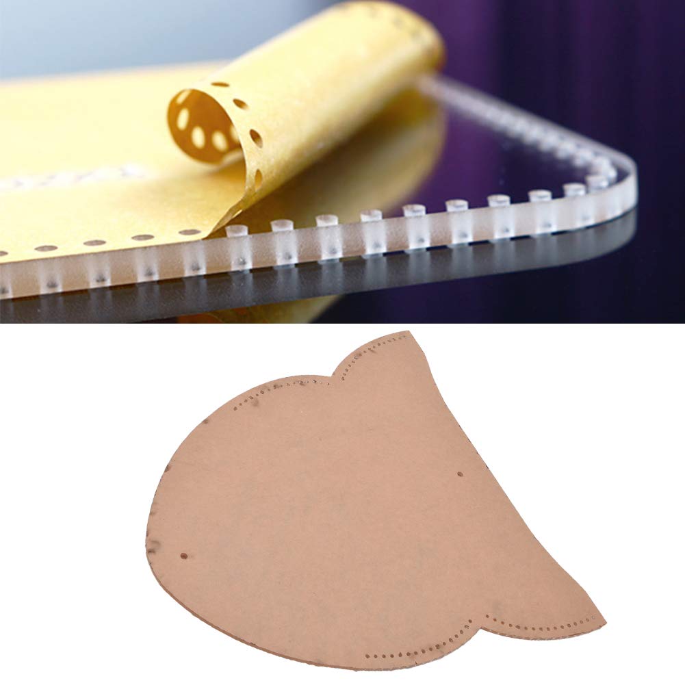 Acrylic Glasses Case Template - DIY Leather Craft Stencil for Sunglasses & Eyewear Storage - Perfect for Handmade Accessories and Gift Making