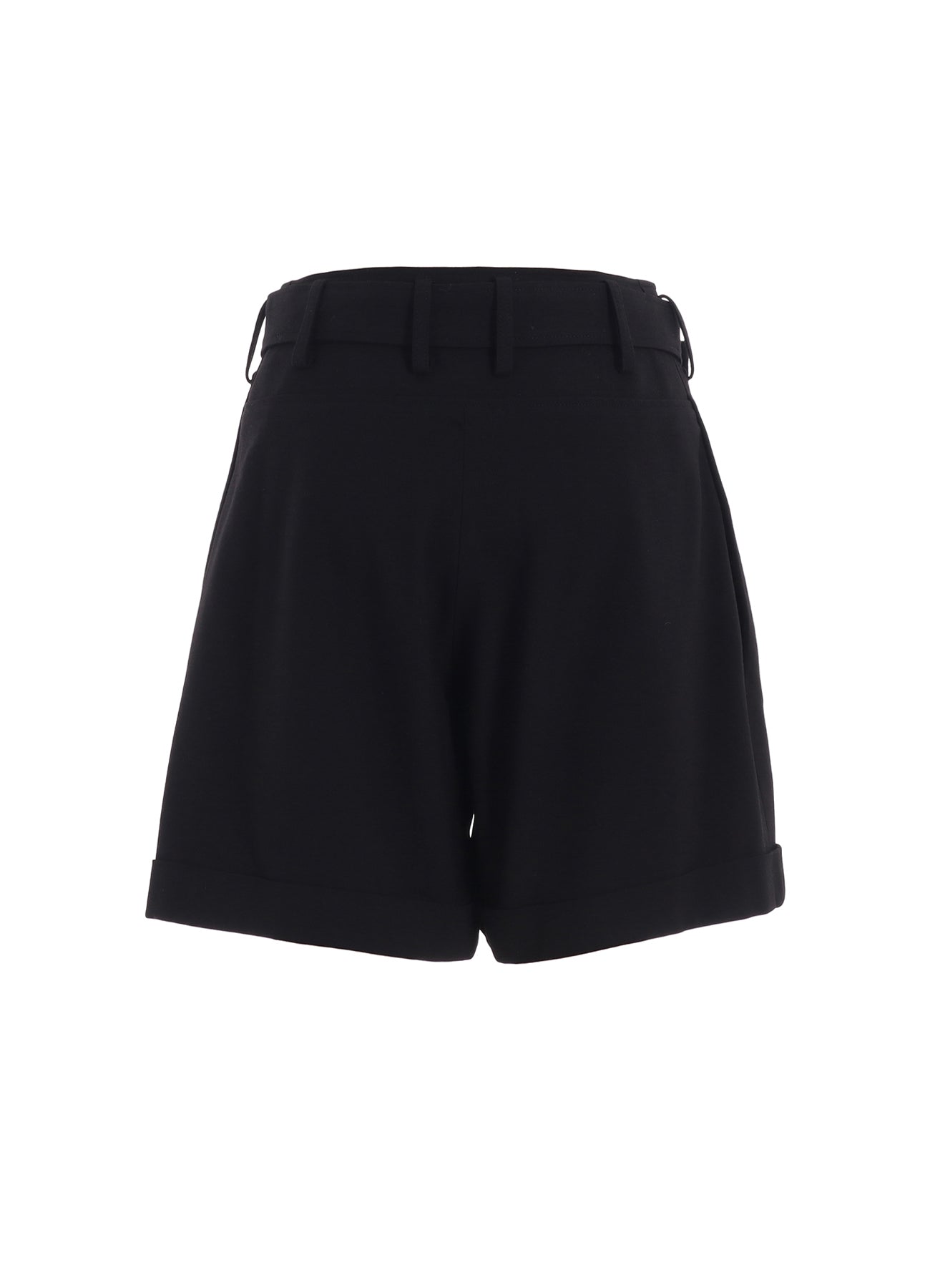 Damaged Gabardine Belted Short Pants for Men & Women - Stylish Casual Wear for Summer, Travel & Outdoor Activities