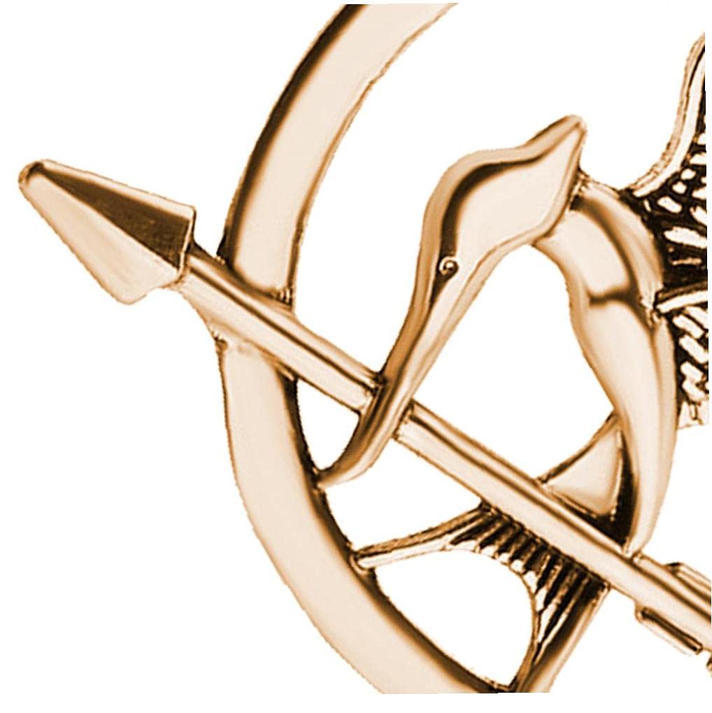 The Hunger Games Mockingjay Pin Brooch - Novelty Collectible Badge for Clothes, Bags & Cosplay | Perfect for Fans, Gifts & Costume Accessories