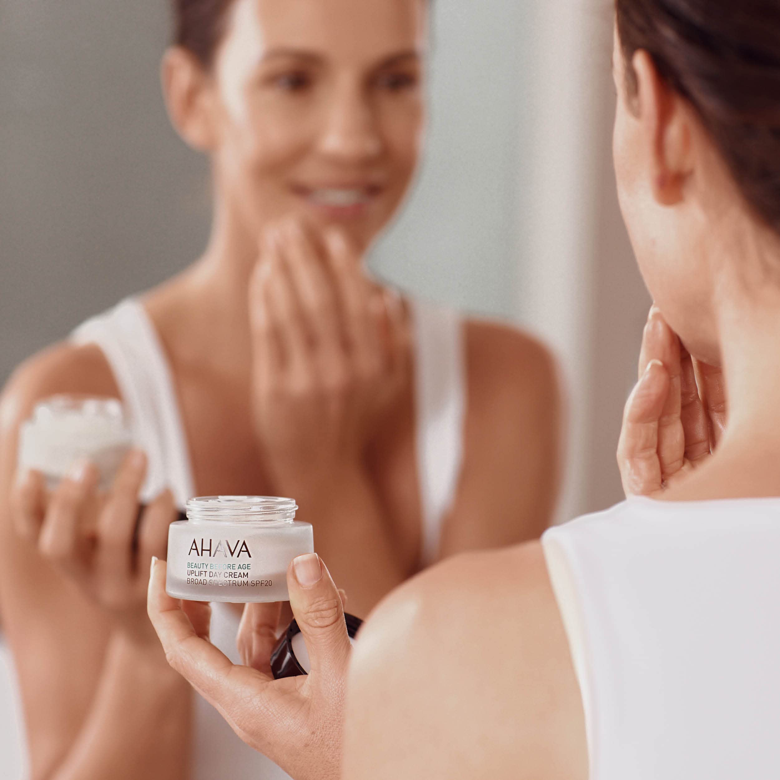 AHAVA Uplift Set - Anti-Aging Day & Night Cream Duo for Hydration & Firming | Perfect for Dry Skin & Nighttime Skincare Routine