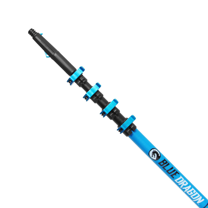 Blue Dragon Traditional Fishing Pole - Lightweight Carbon Fiber Fishing Rod for Freshwater & Saltwater Angling - Perfect for Bass, Trout, and Saltwater Fishing Adventures