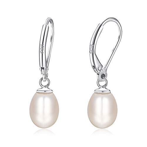 1 Pairs White Pearls