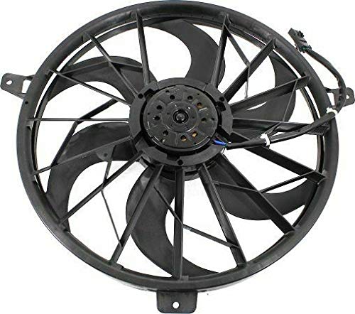 Premium Plus Radiator Cooling Fan with Blade & Motor - Compatible with 2004 Jeep Grand Cherokee - High-Performance Cooling for Off-Road & Daily Driving