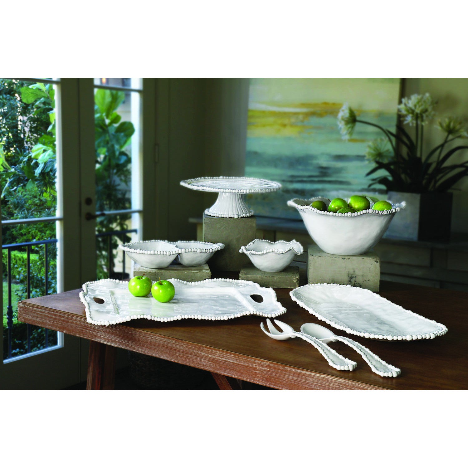 Beatriz Ball VIDA Algeria Small Sauce Bowl - Elegant Handcrafted Ceramic Serving Bowl for Sauces, Dips & Condiments - Perfect for Dinner Parties, Entertaining & Home Decor