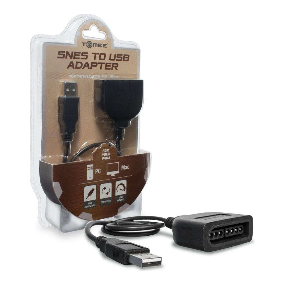 SNES to USB Controller Adapter - Convert Classic SNES Gamepad to USB for PC Gaming - Perfect for Retro Gaming, Emulators & Modern PC Games