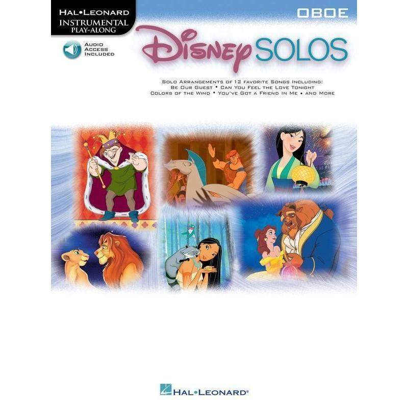Disney Solos Oboe Book with CD - Sheet Music Collection for Oboe Players - Perfect for Practice, Performances & Music Lessons