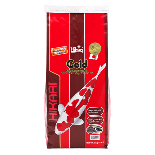 Hikari Koi Gold Floating Pellet Fish Food - Premium Floating Pellets for Koi, Goldfish & Pond Fish - Ideal for Outdoor Ponds, Water Gardens & Aquariums