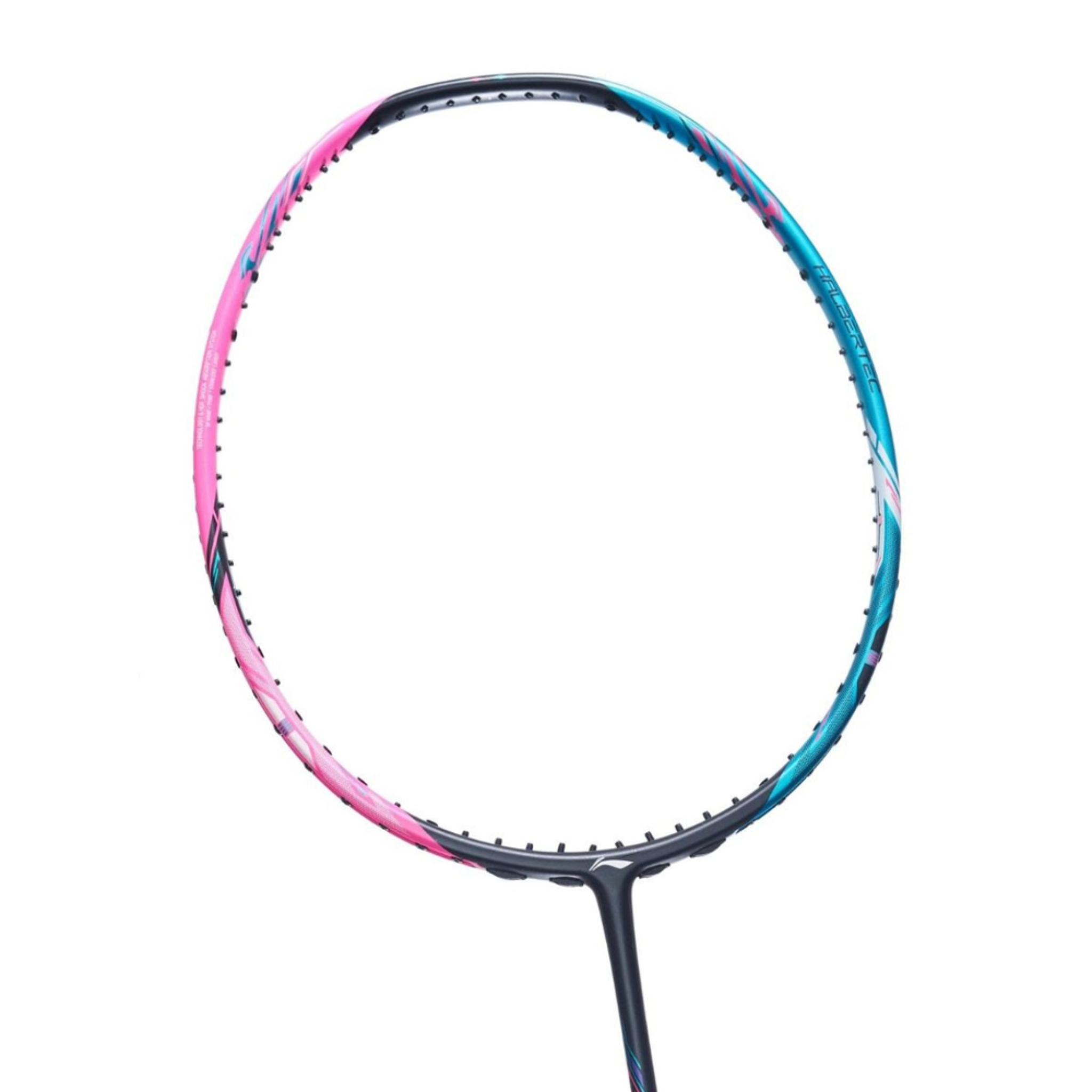 Li Ning HALBERTEC 8000 Unstrung Badminton Racket - 3U Lightweight Carbon Fiber Shuttlecock Racket for Professional & Intermediate Players - Perfect for Training, Tournaments & Competitive Play