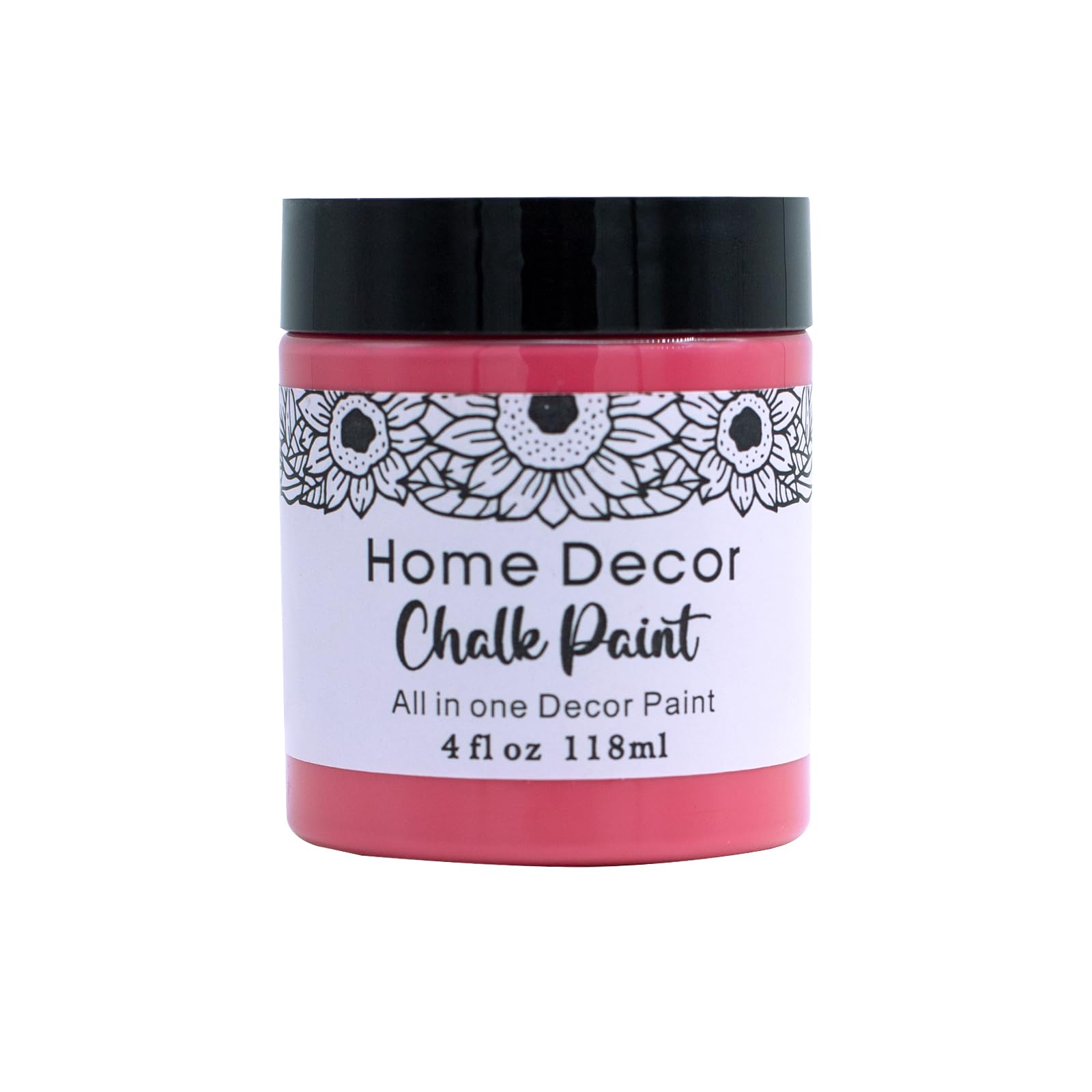 DGAGA Red Chalk Paint for Furniture - Premium Chalk Finish Paint for Wood, Cabinets & DIY Home Decor | No Sanding Required | Perfect for Tables, Laminate & Interior House Projects | Ideal for Upcycling, Crafting & Chalkboard Painting