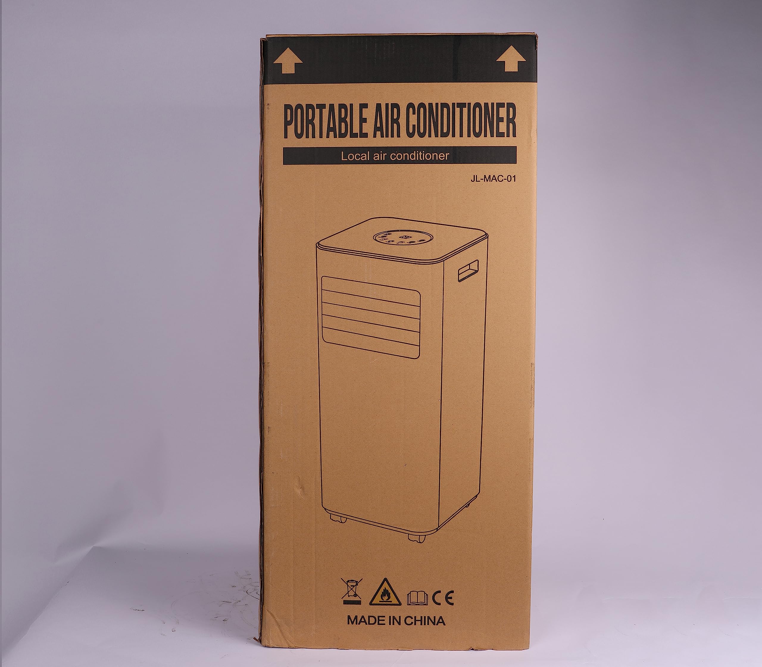 Portable Air Conditioner 9000 BTU - 4-in-1 AC Unit with Dehumidifier, Cooling Fan, Digital Display & Remote Control - Window Kit Included - Cools Rooms Up to 269 Sq.Ft - Perfect for Bedrooms, Living Rooms, Home Offices & Small Apartments