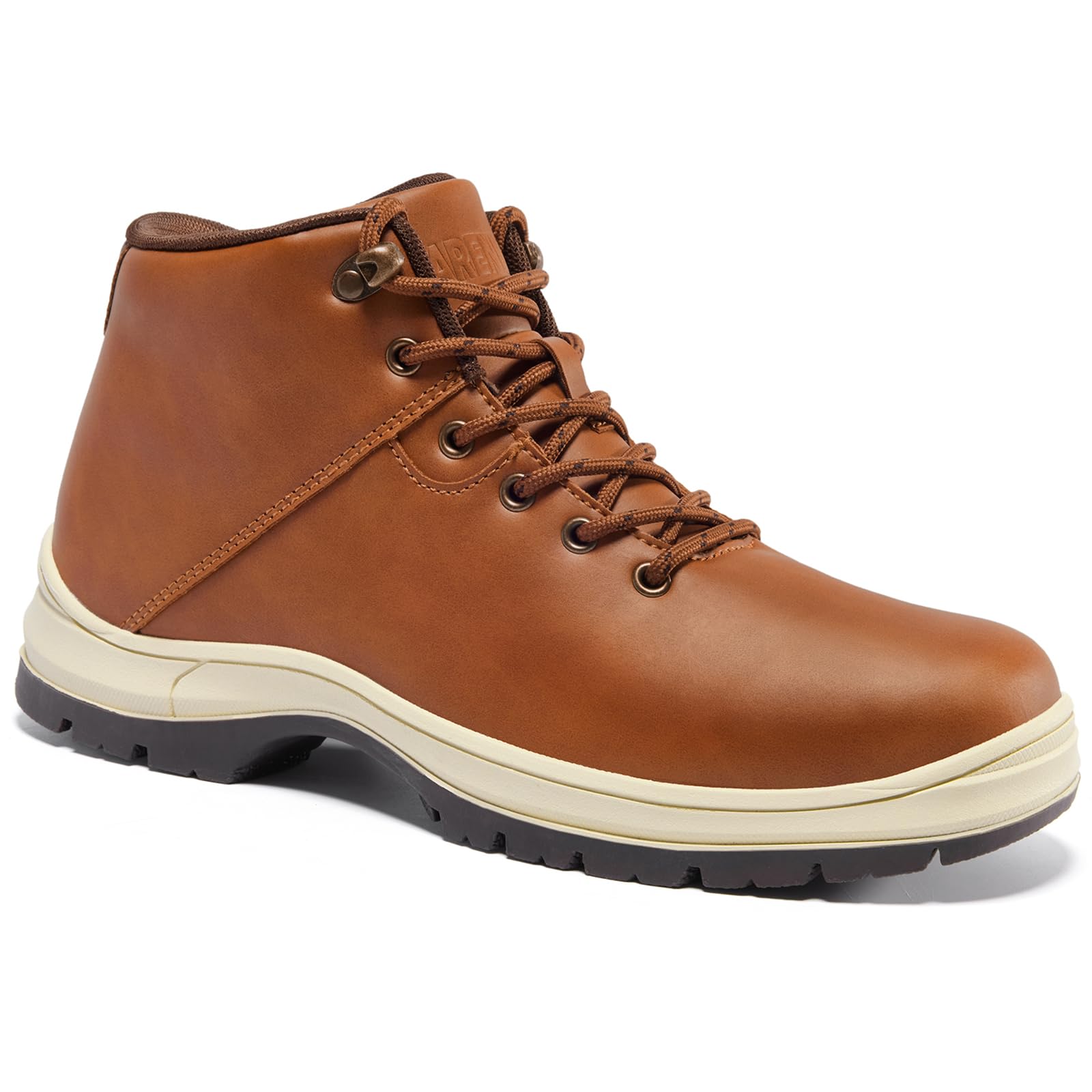 **Men's Lightweight Waterproof Hiking Boots - Anti-Slip Mid Ankle Trekking Shoes for Outdoor Work & Casual Wear - Perfect for Hiking, Camping & Trail Adventures**