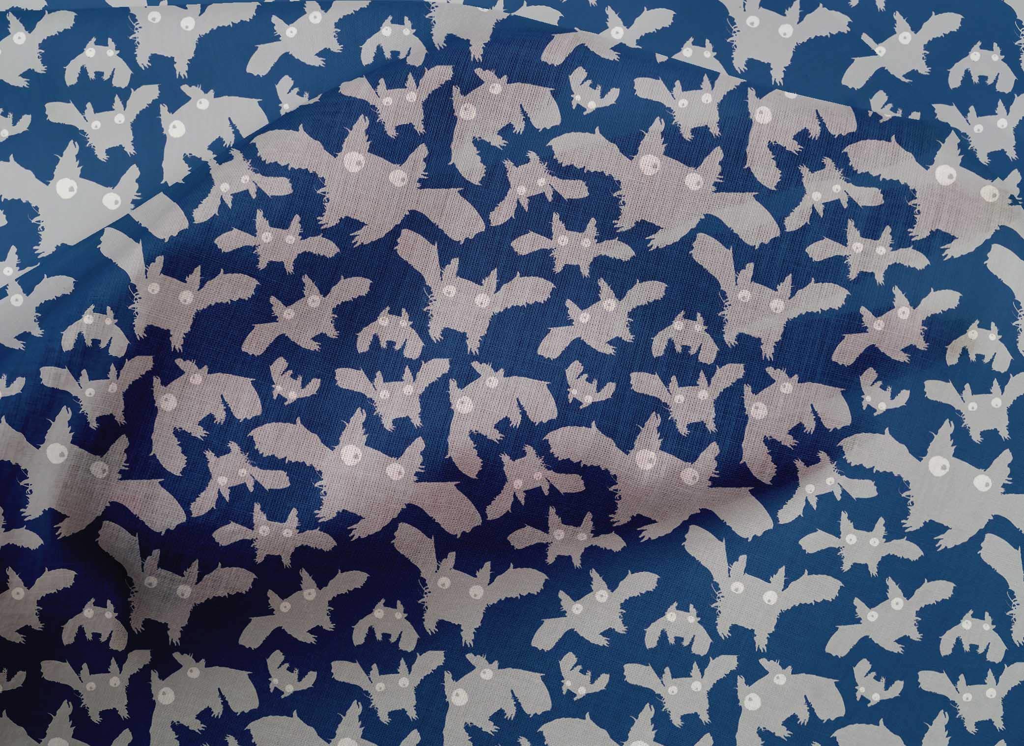 Royal Blue Cotton Poplin Fabric by The Yard - 42 Inch Wide for DIY Halloween Costumes, Clothing & Sewing Projects | Printed Sewing Supplies for Dresses, Quilts & Home Decor