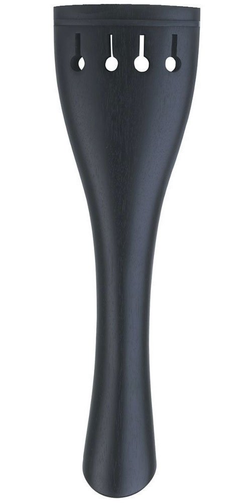 GEWA 4/4 5-String Double Bass Tailpiece - Premium Ebony with Casket | Professional Orchestral & Jazz Upright Bass Accessory