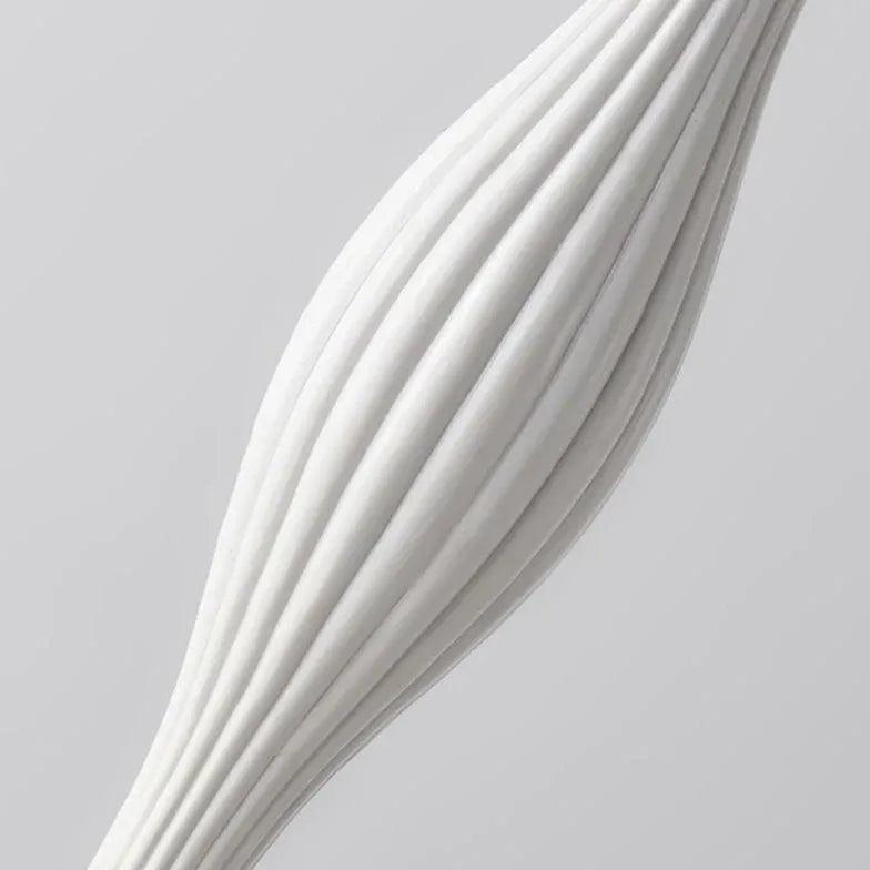 Modern White Sphere Long Rod Minimalist Floor Lamp - Sleek Contemporary Lighting for Living Room, Bedroom & Office Decor