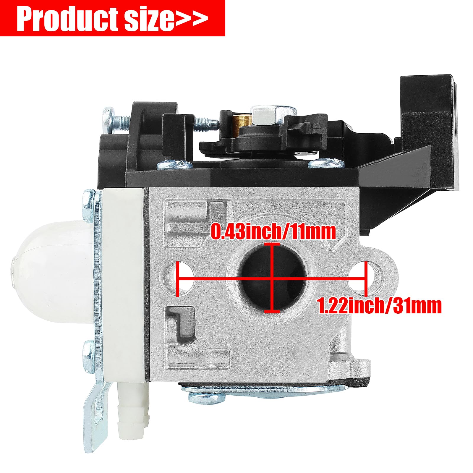 Zama RB-K92 RB-K92A Carburetor Replacement for Echo Shindaiwa HCR-161ES HRC-171ES HC152 DH232 DH235 HT232 Hedge Trimmer - Compatible with Part Numbers A021001671 A021001672 A021001673 - Perfect for Lawn Maintenance & Landscaping Tools