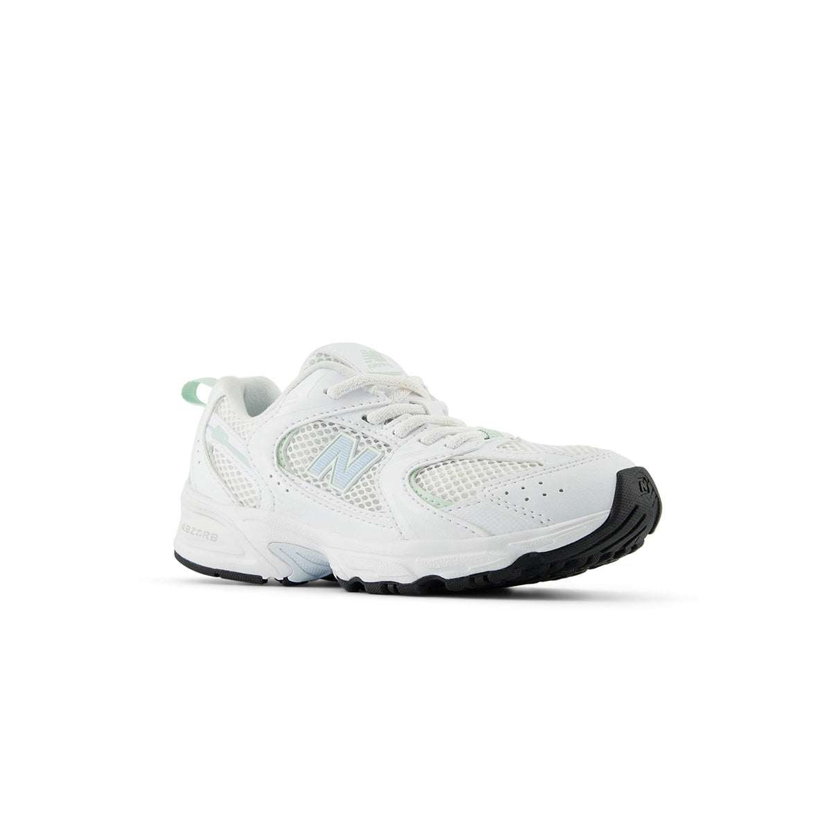 **Kids 530 Bungee Jump Shoes - White Ice Blue | Comfortable & Durable for Outdoor Play, Sports & Active Kids**    *(Use Cases: Perfect for playgrounds, trampoline parks, running, jumping, and everyday active wear for children.)*