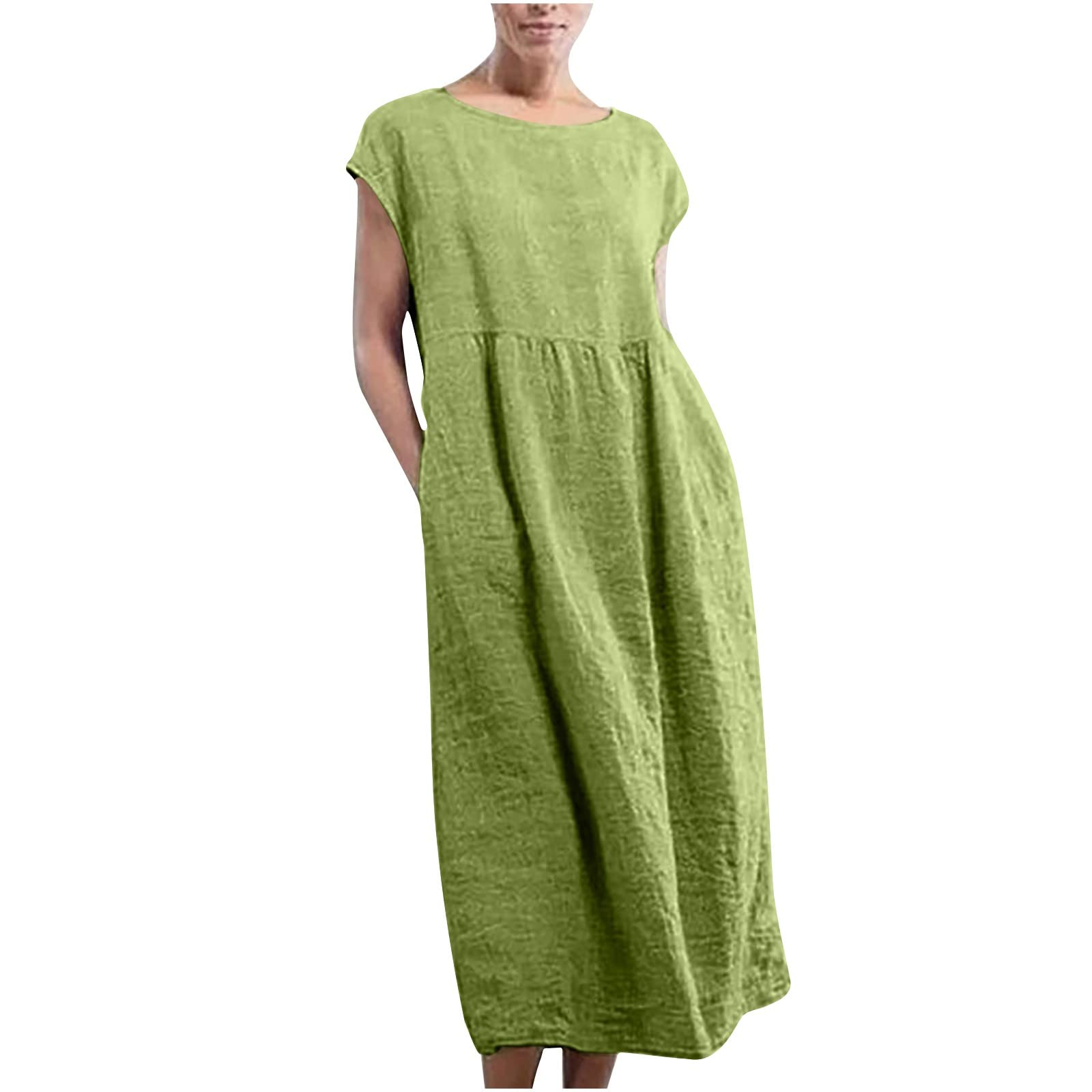 Oelaio Women's Casual Summer Dresses - Plus Size Long Resort Dresses for Wedding Guest, Mother of The Bride | Perfect for Beach Vacations, Garden Parties & Special Occasions
