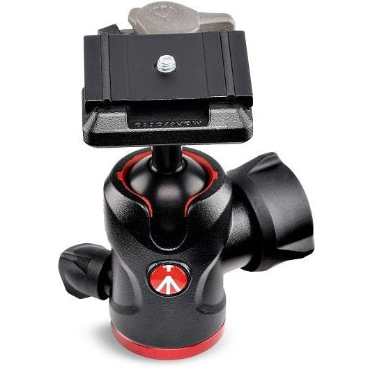 Manfrotto 494 Center Ball Head with Quick Release Plate - Professional Camera Tripod Head for DSLR & Mirrorless Cameras - Perfect for Photography, Videography & Travel Shooting