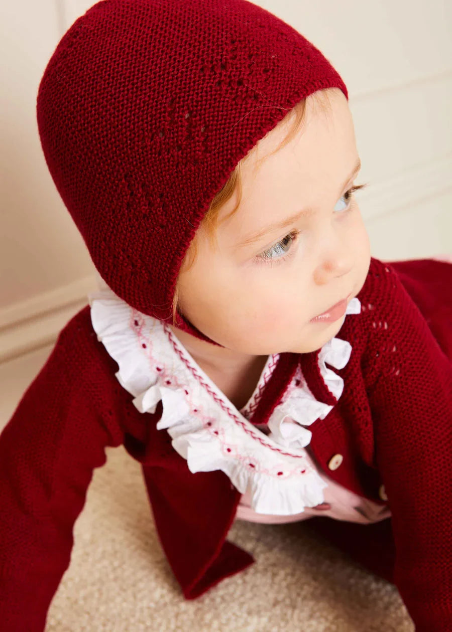 Adorable Pink Hand-Smocked Romper for Baby Girls | Perfect for Photos, Parties & Special Occasions