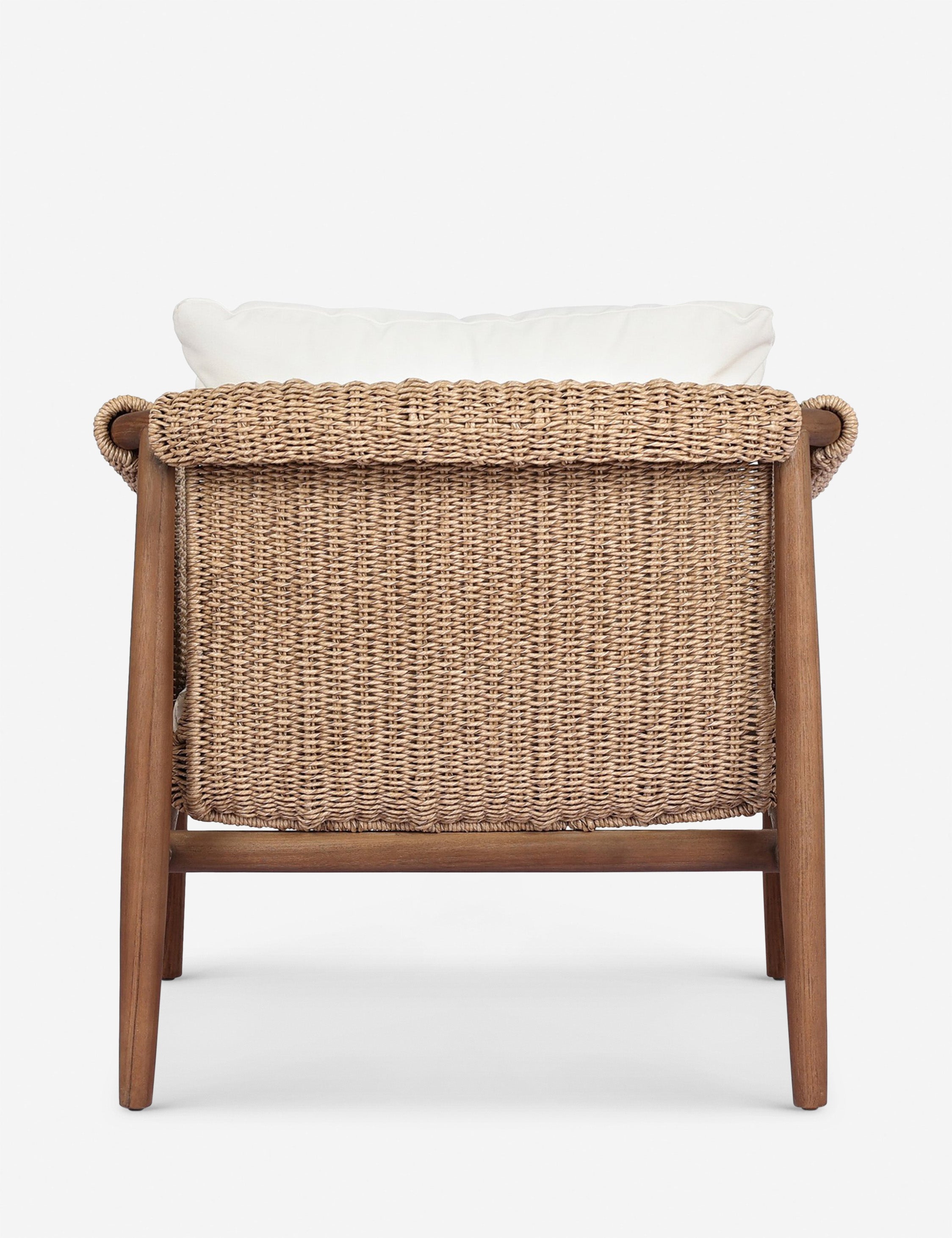 Cantrelle Outdoor Accent Chair - Weather-Resistant Patio Furniture for Garden, Poolside & Deck - Comfortable Lounge Chair for Relaxing Outdoors
