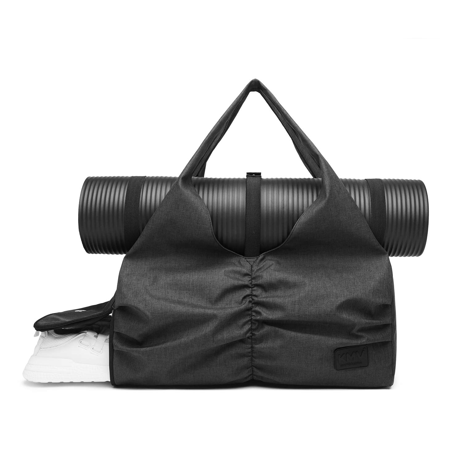 Y.U.M.C. Women's Travel Yoga Gym Bag with Shoe Compartment & Wet/Dry Pockets - Perfect for Workout Gear, Makeup & Accessories - Ideal for Yoga Class, Gym, Travel & Beach Day