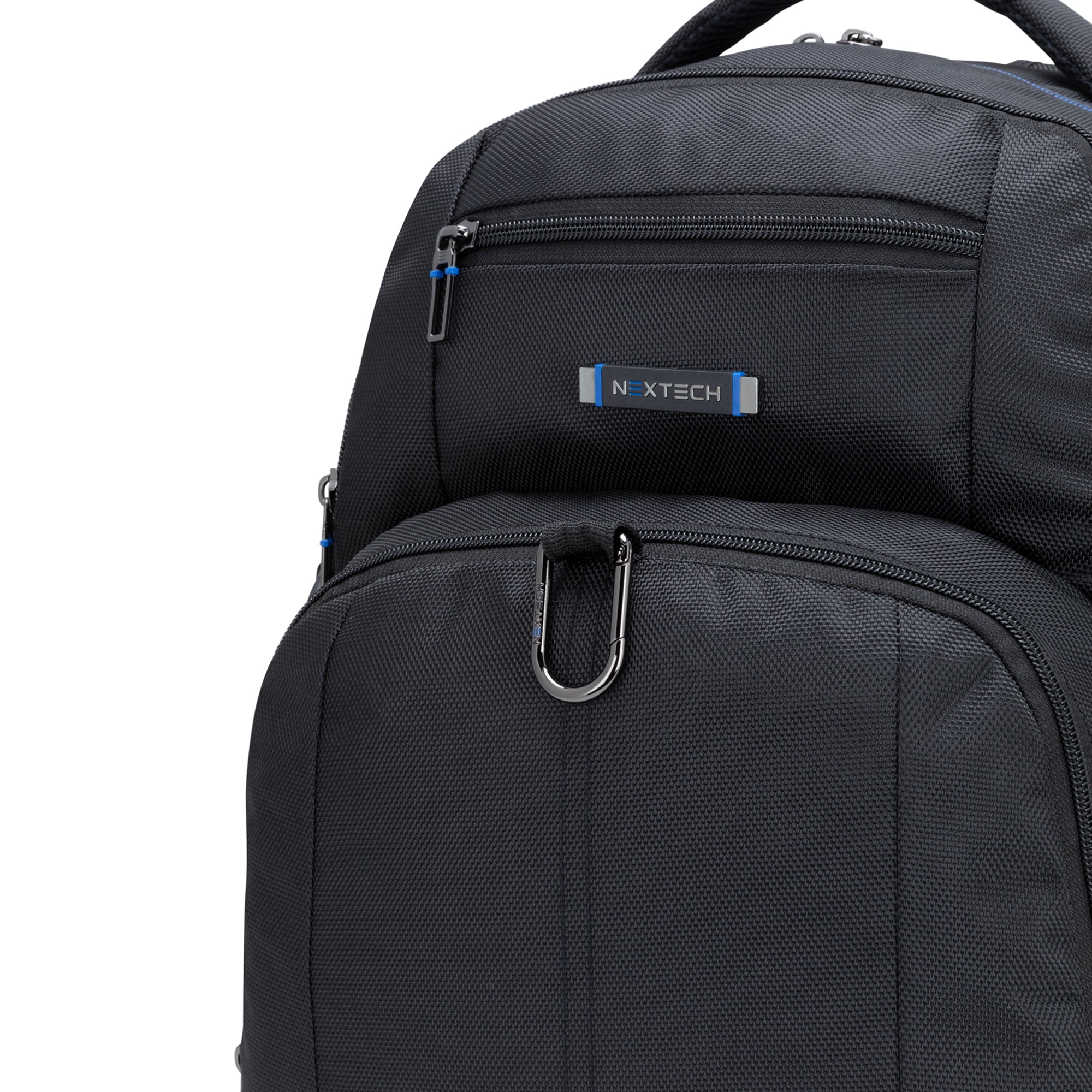 Nextech Professional Business Backpack for Men & Women - Durable Laptop Backpack with USB Charging Port - Perfect for Office, Travel, and Commuting